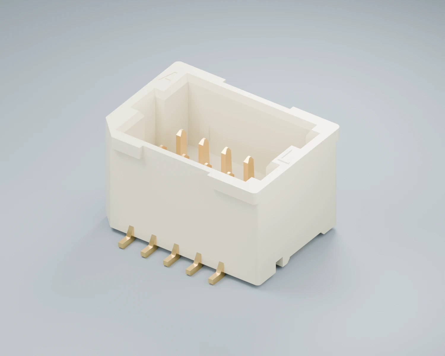 A1001WV-S-2*5P-1-PG-RY-R 产品图